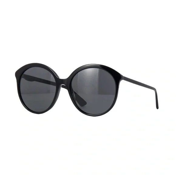 Gucci | Accessories | New Gucci Round Shiny Black Sunglasses  display picture 3
